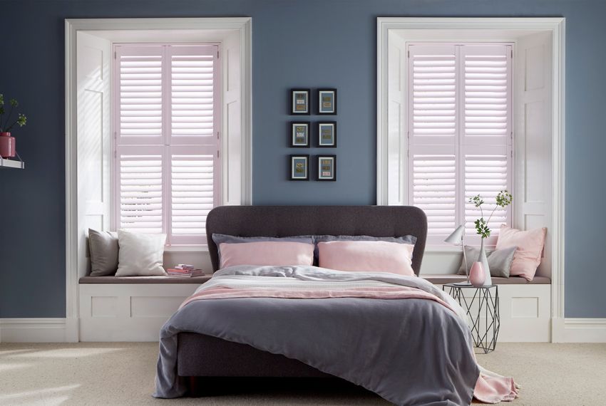 Chalk Pink shutters