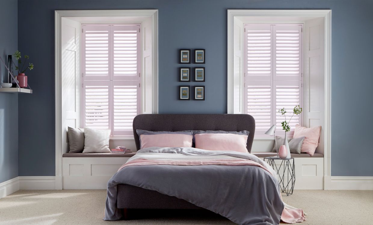 Chalk Pink shutters