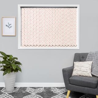 Ditsy Red in roomset