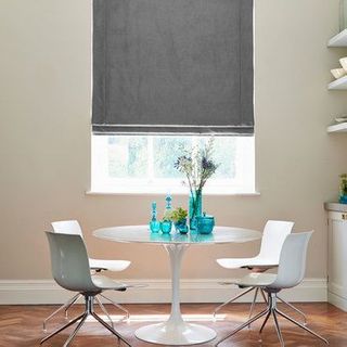 Roman Blind_Opulence Smoke_Roomset