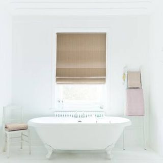 Roman Blind_Clarence Dove Grey_Roomset