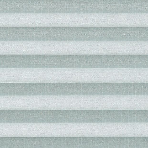 Light blue textured swatch for pleated blinds