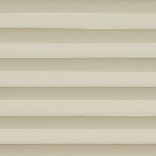 Pearl ivory swatch for pleated blinds