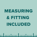 measuring and fitting included