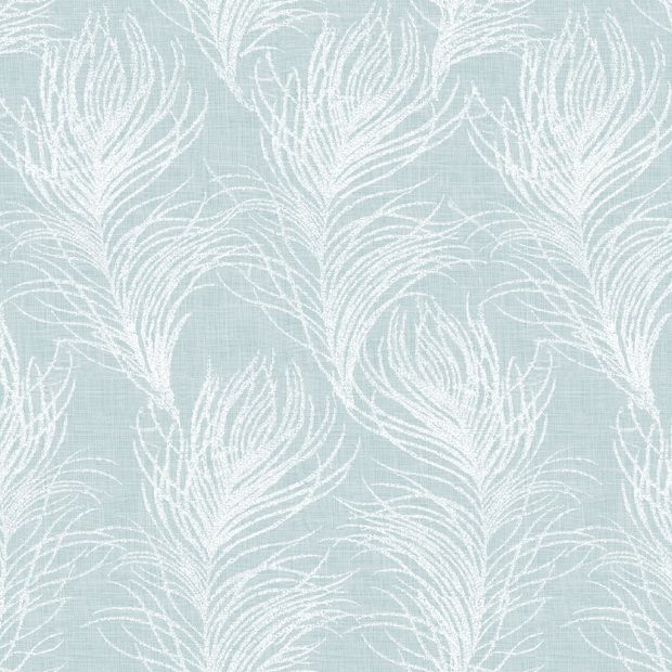 Flat swatch fabric of Quill Mist Blue