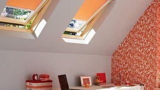 Skylight Blind_Sherbourne Orange_Study Room