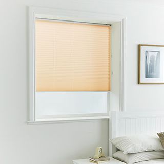 Pleated Blind_Alayna Apricot_Roomset