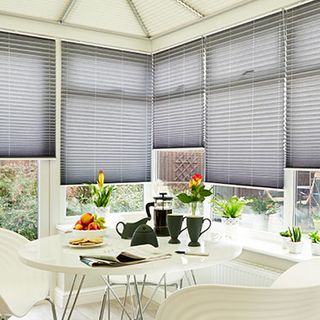 Pleated Blind_Crush Charcoal_Roomset