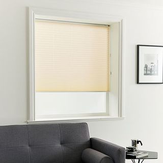 Pleated Blind_Crush Sandstone_Roomset