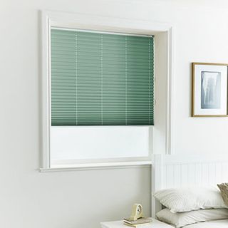Pleated Blind_Lanbury Teal_Roomset