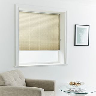 Pleated Blind_Moreno Nutmeg_Roomset