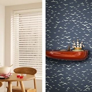 haywood-limed-white-wooden-blinds-paired-with-farrow-ball-yukutori-bp4305-wallpaper