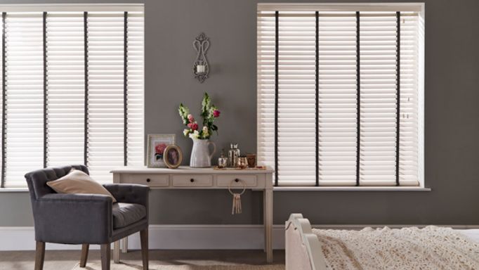 Bedroom Wooden Blinds