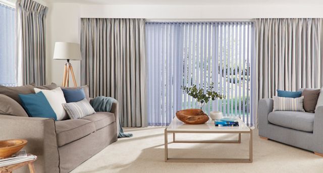 Patti-Royal-Vertical-blinds-with-Hatti-Chambray-curtains.
