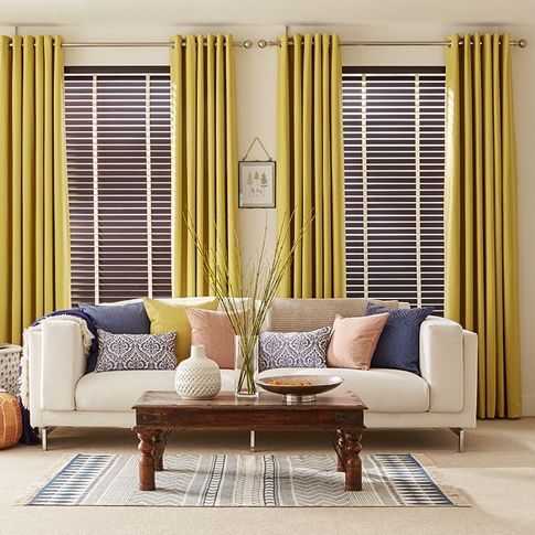 Yellow-Curtains-Living-Room-Tetbury-Mustard