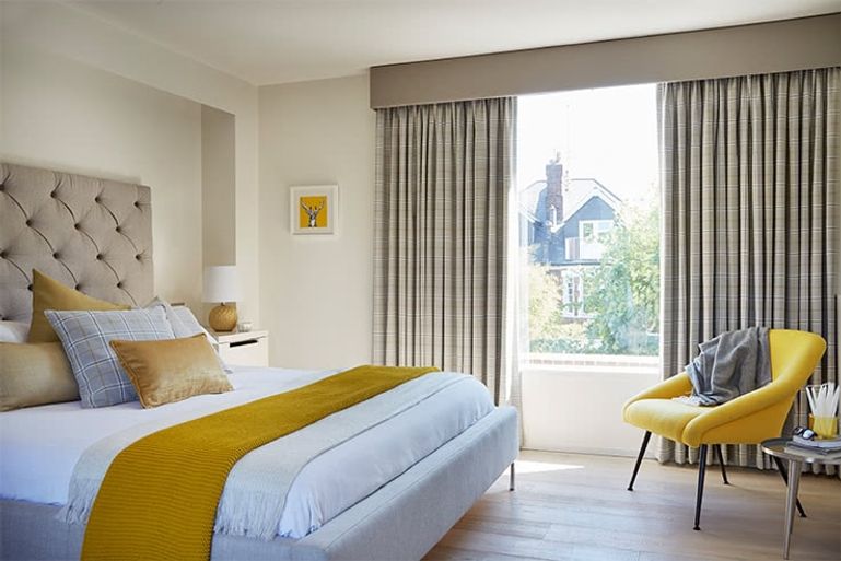Cream Curtains Uk Up To 50 Off Fitted Hillarys Cream Patterned Curtains Bedroom Wallace Chartreuse