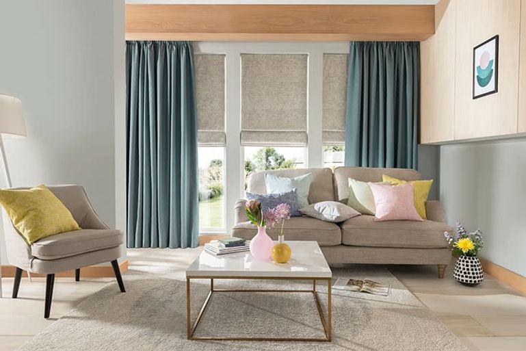 Teal Curtains Made To Measure In The Uk Hillarys