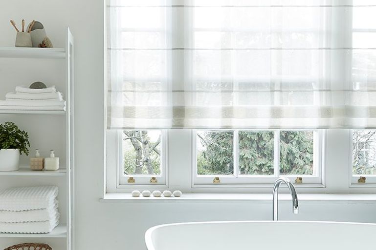 Brown Roman Blinds MadetoMeasure in the UK Hillarys™