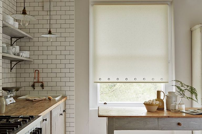 Cream Roller Blinds MadetoMeasure in the UK Hillarys™