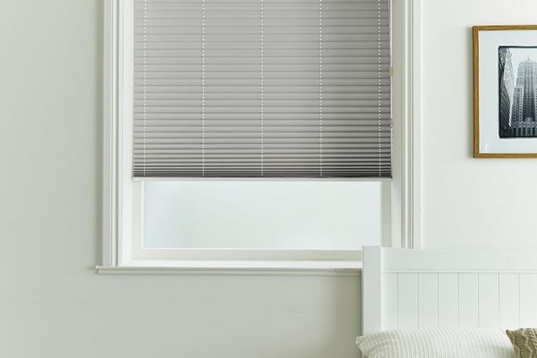 Grey Pleated Blinds Made to Measure in the UK Hillarys™
