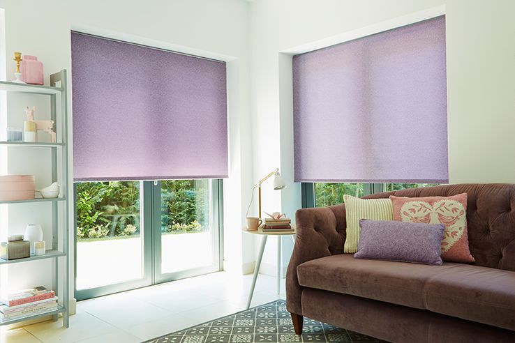 Purple Roller Blinds MadetoMeasure in the UK Hillarys™