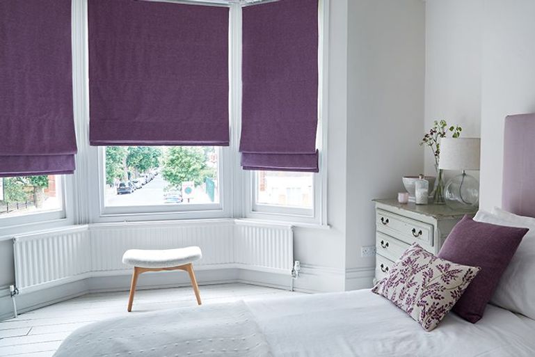 Purple Roman Blinds | Up to 50% OFF SALE! | Hillarys™