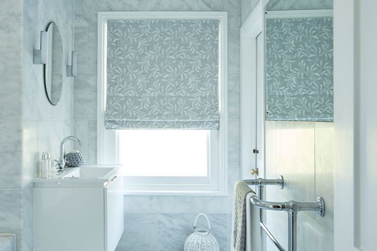 Silver Roman Blinds MadetoMeasure in the UK Hillarys™