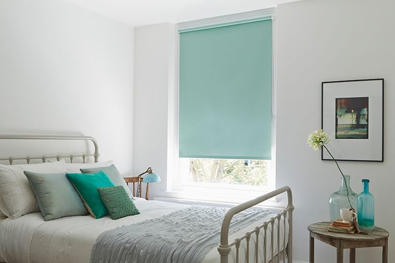 Blue Roller Blinds | Made-to-Measure in the UK | Hillarys™