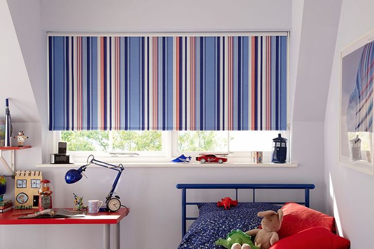 Blue Roller Blinds | Made-to-Measure in the UK | Hillarys™