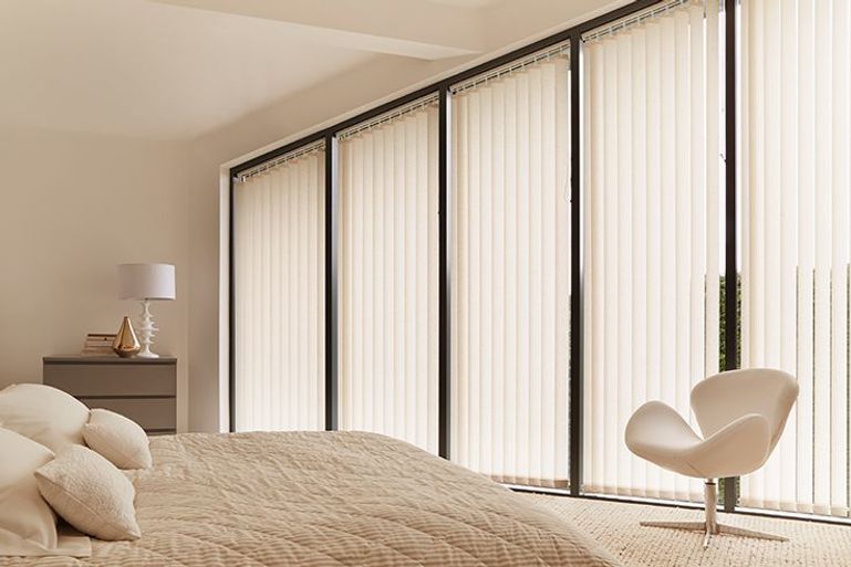 Cream Vertical Blinds UK | 50% Sale Now On Cream Vertical Window Blinds ...