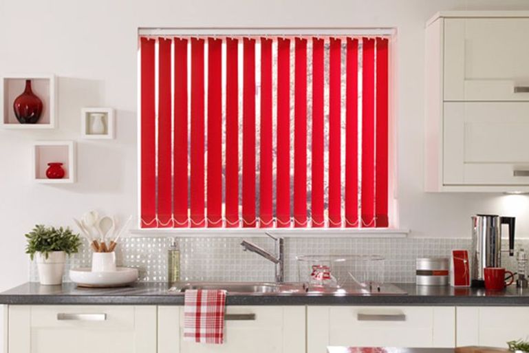 Red Vertical Blinds UK 50 Sale Now On Red Vertical Window Blinds
