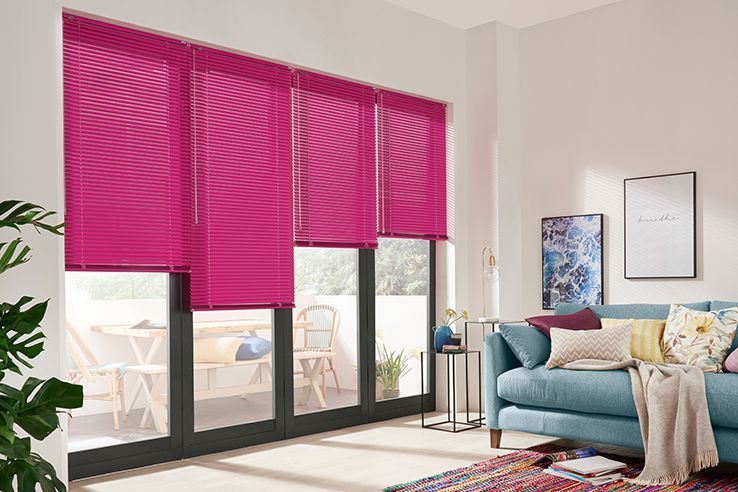 Pink Blinds MadetoMeasure in the UK Hillarys™