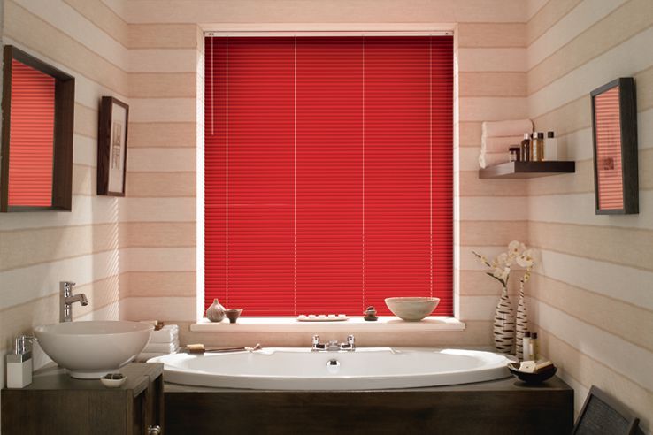 Red Blinds MadetoMeasure in the UK Hillarys™