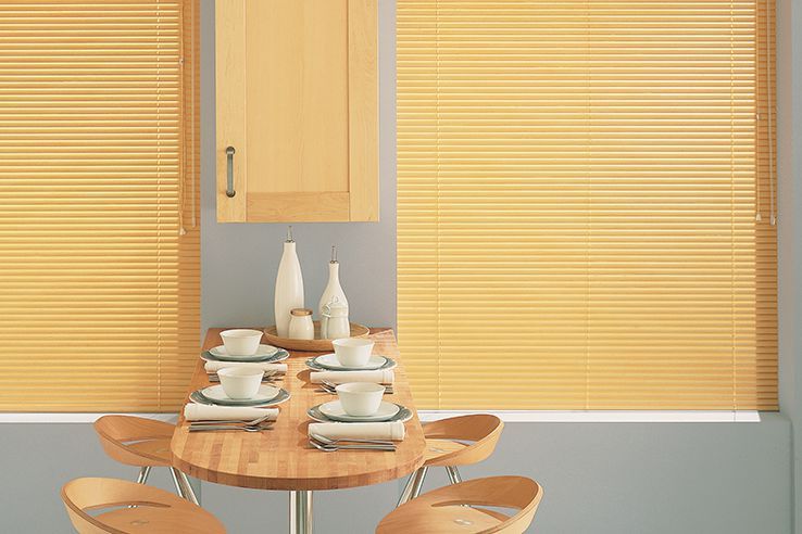 Yellow Blinds MadetoMeasure in the UK Hillarys™