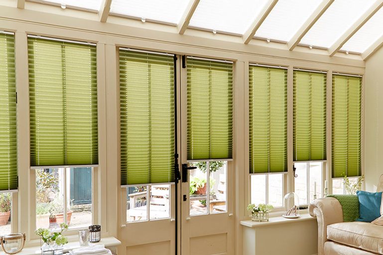 Conservatory Specialist Pleated Blinds Measured & Fitted Hillarys™