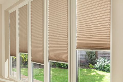 pleated blinds