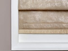 beige coloured colette fabric fitted on a square
