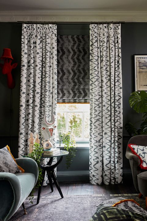 Striped Curtains Ireland Up To 50 Off Hillarys Striped Curtains Ireland Up To 50, Dark Grey Curtains With White Pattern