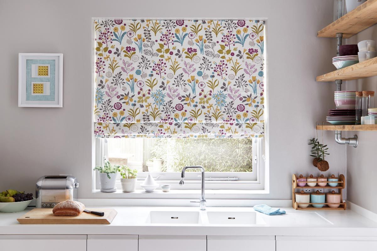Floral Blinds MadetoMeasure in the UK Hillarys™