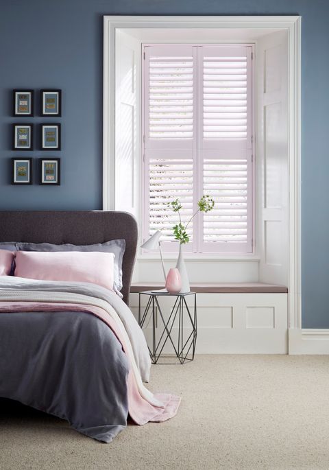 Full Height White Shutters