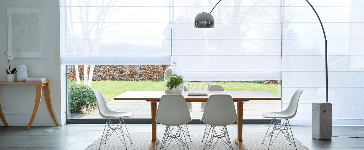 Voile Roman Blinds Made To Measure In The Uk Hillarys