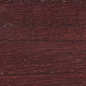 Dark red coloured and textured swatch of dark mahogany