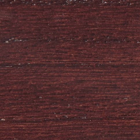 Dark red coloured and textured swatch of dark mahogany