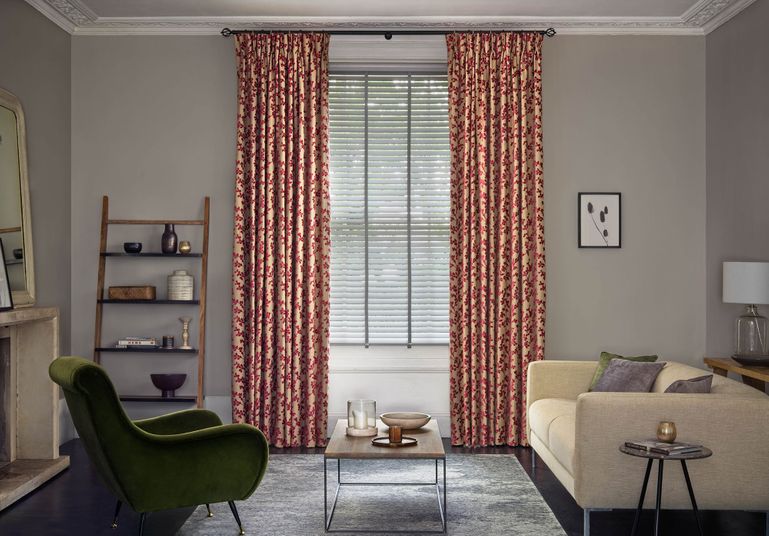 Red Curtains Made To Measure In The Uk Hillarys
