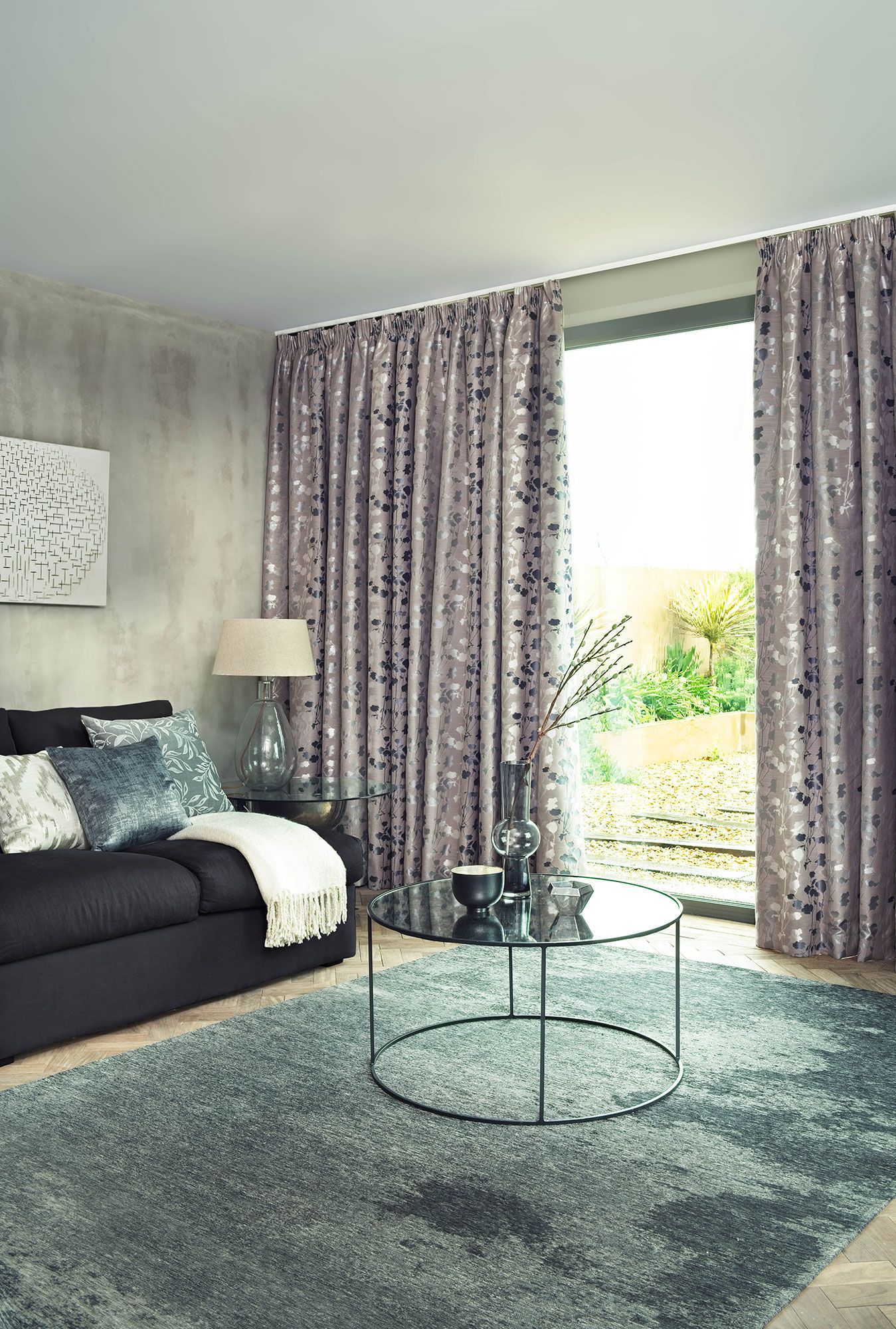 Stylish Silver Curtains Hillarys