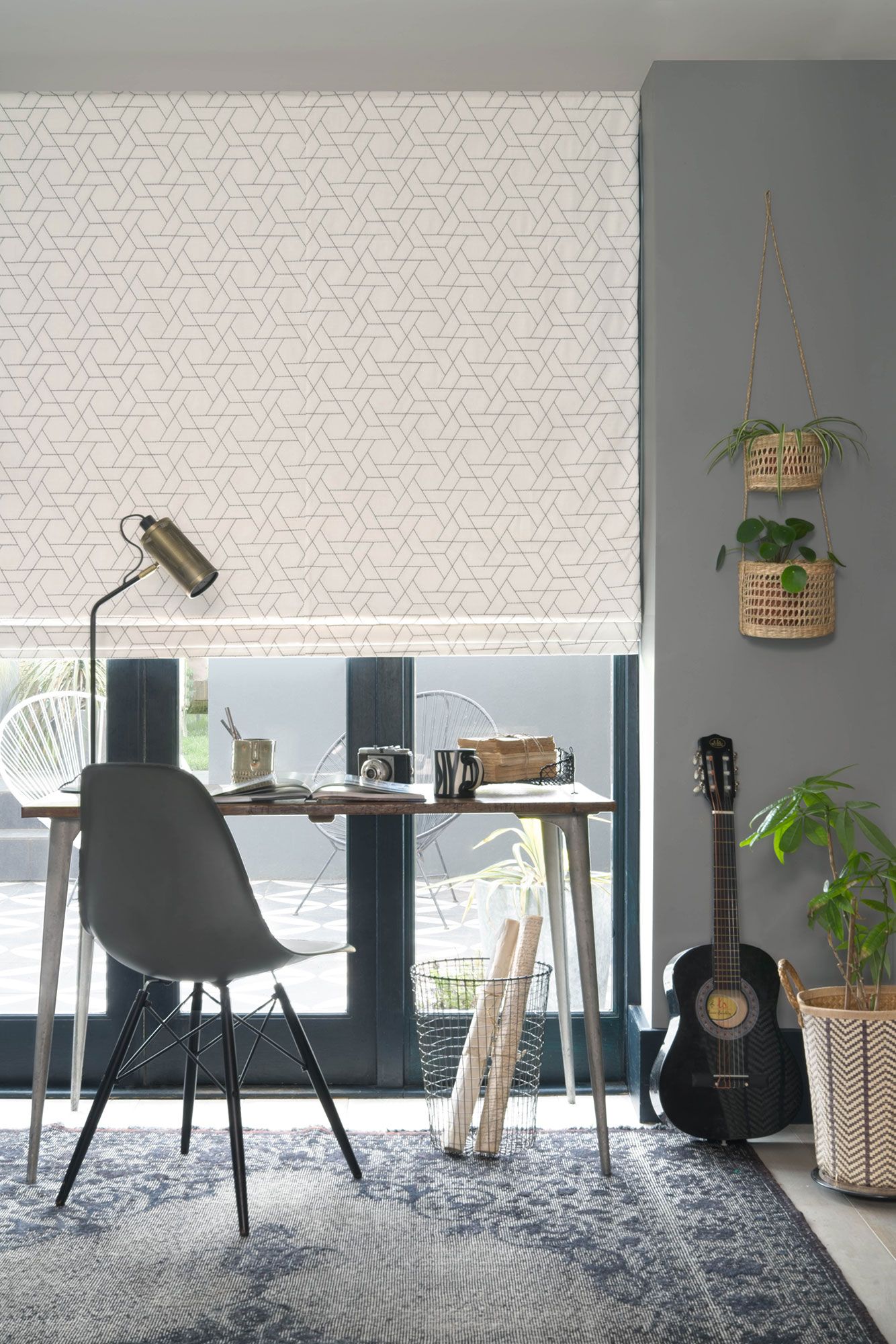 Roman Blinds Made to Measure Blackout Roman Blinds Hillarys™