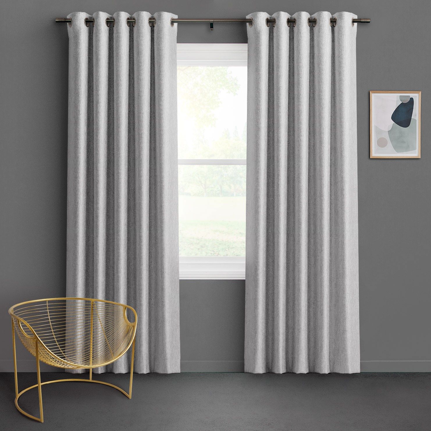 Surface Silver Curtains | Hillarys