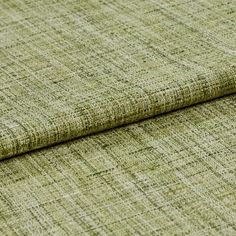 Green fabric with woven detail 