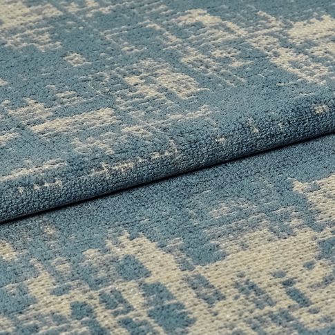 Swatch of folded infinity lagoon fabric