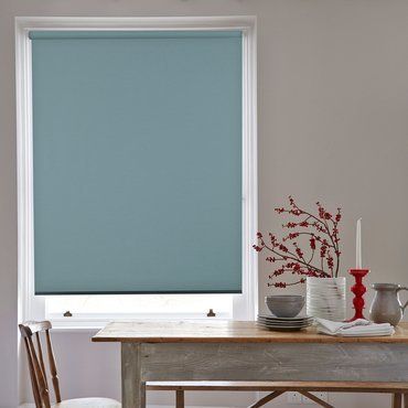 Acacia Teal Roller Blind | Hillarys